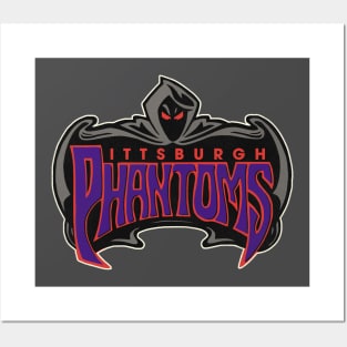 Defunct Pittsburgh Phantoms Roller Hockey Posters and Art